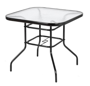 Square Outdoor Dining Table 80x80x70cm