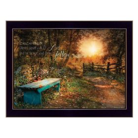 "Show Me the Path" by Robin-Lee Vieira, Ready to Hang Framed Print, Black Frame