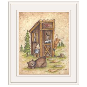 "Still Waiting" by Mary Ann June, Ready to Hang Framed Print, White Frame
