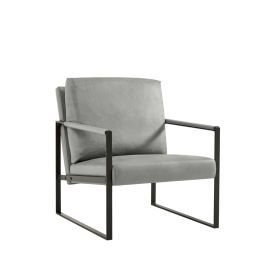 Lounge Living Room Office PVC Leather Accent Arm Chair With Extra Thick Padding
