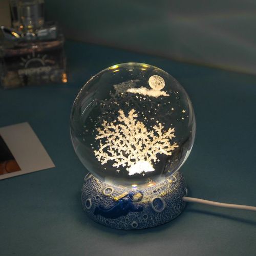 Stars And Seas; Ocean Series Crystal Ball Ornaments; Night Lights; Bedroom Desktop Decorations; Creative Birthday Gifts